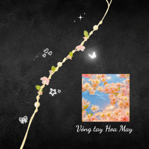 vòng tay hoa may