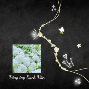 vòng tay hoa may