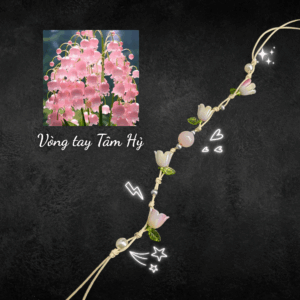 vòng tay hoa may
