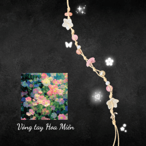 vòng tay hoa may